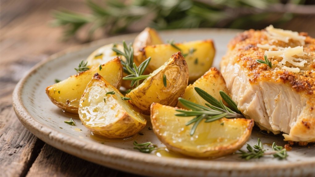 herb roasted crispy potatoes