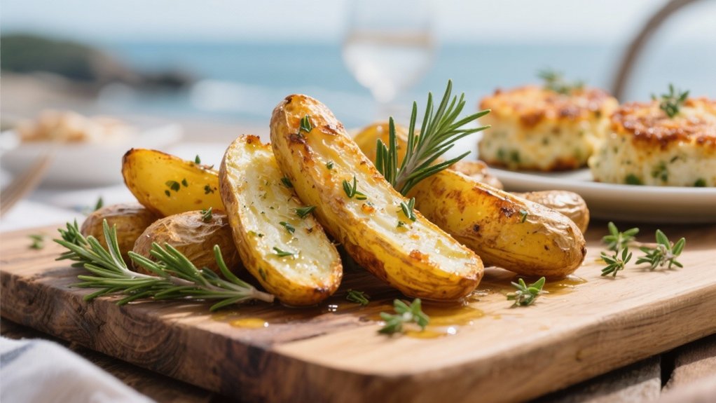 herb roasted fingerling potatoes