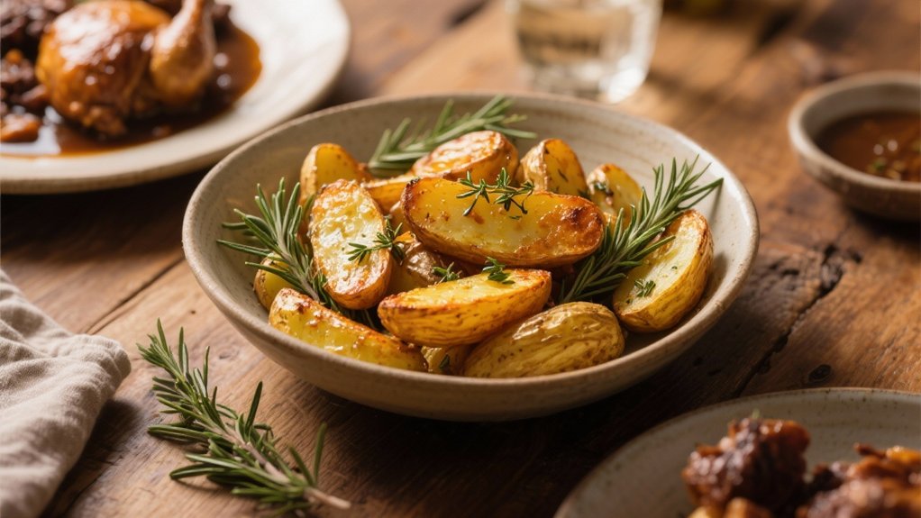 herb roasted fingerling potatoes recipe