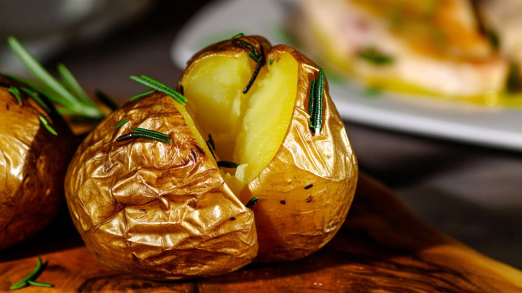 herb seasoned crispy baby potatoes