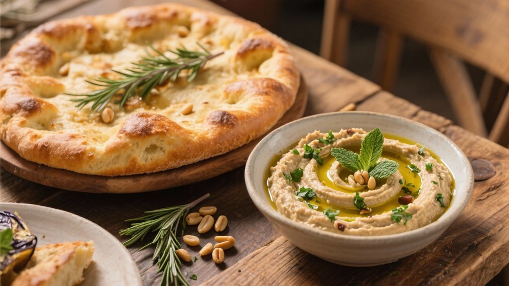 herbaceous smoky eggplant dip