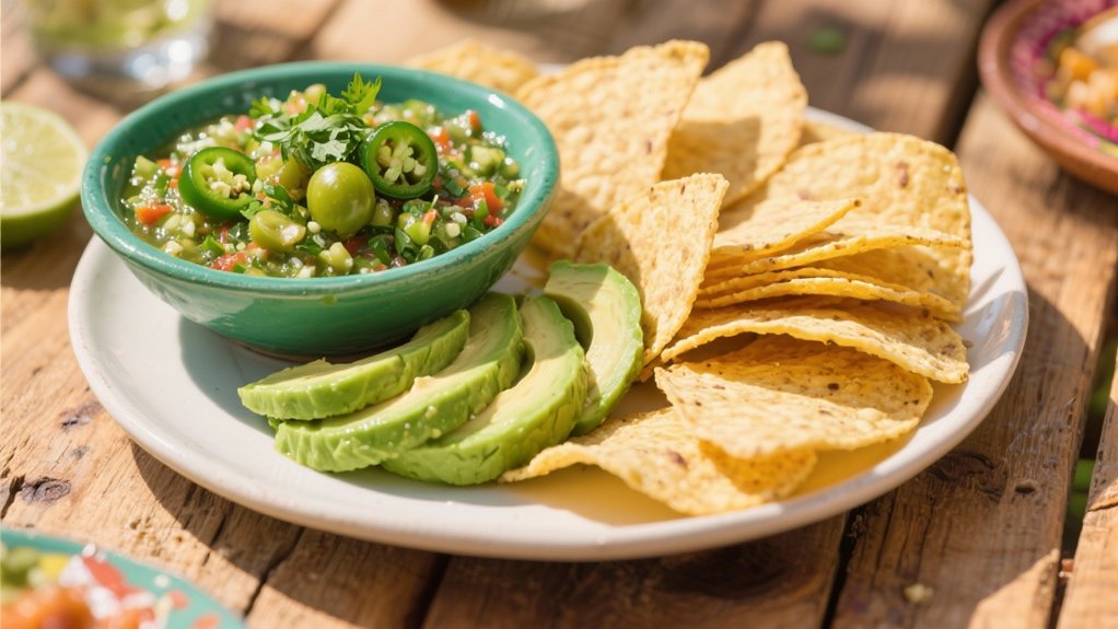 herbaceous tangy avocado sauce