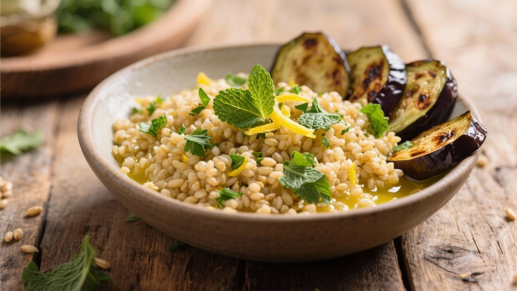 herbed bulgur wheat delight