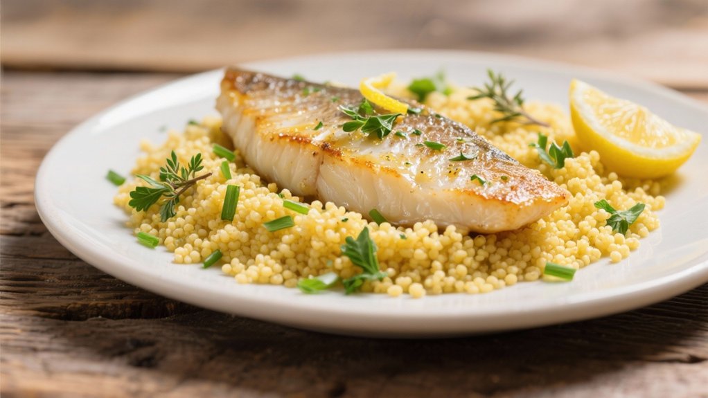 herbed couscous for flavor