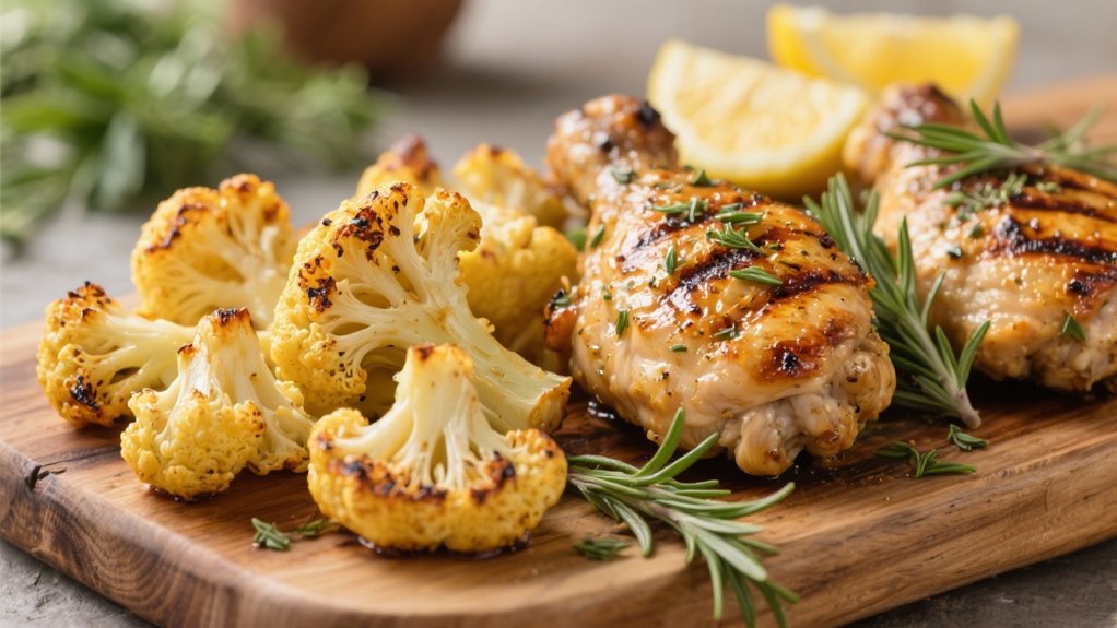herbed grilled chicken thighs