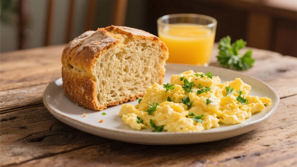 herbed scrambled eggs pairing