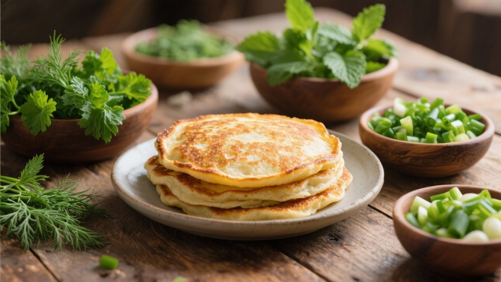 herbs enhance boxty flavors