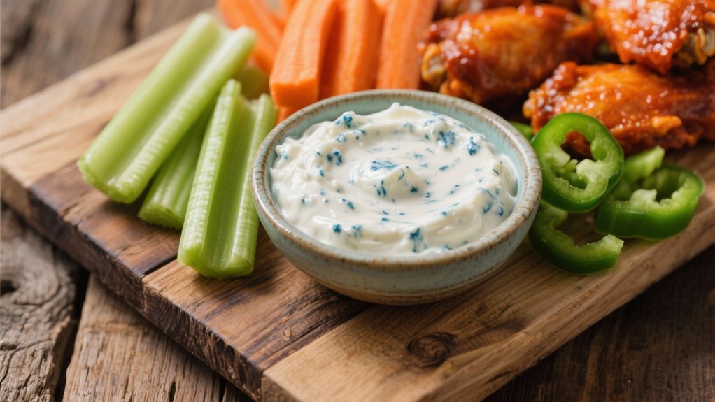 homemade blue cheese dip