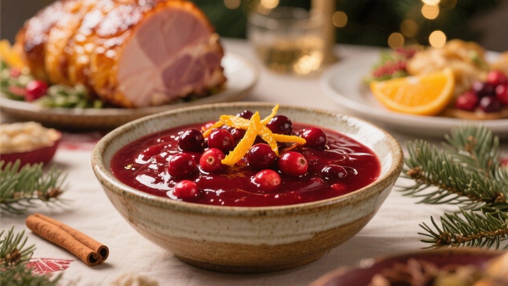 homemade cranberry orange sauce