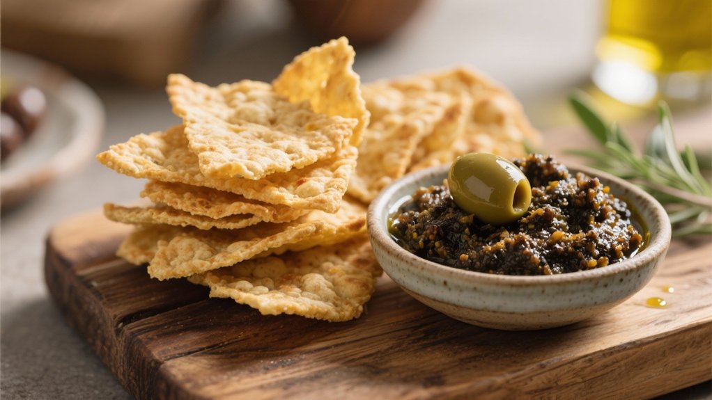 homemade crispy pita chips