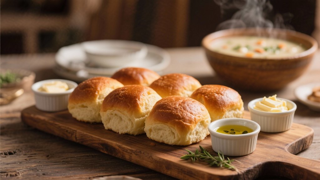homemade fluffy dinner rolls