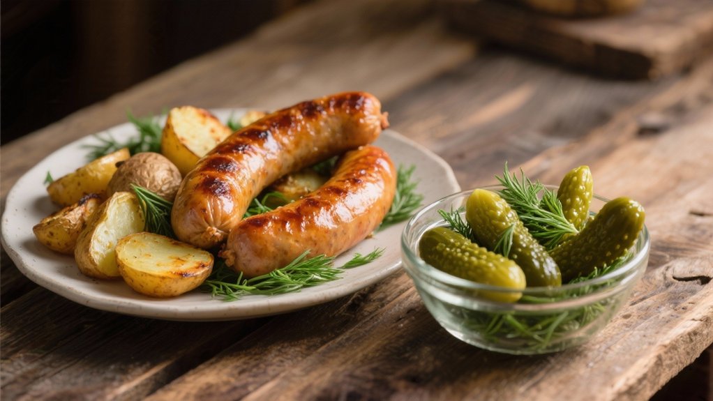 homemade fresh dill pickles