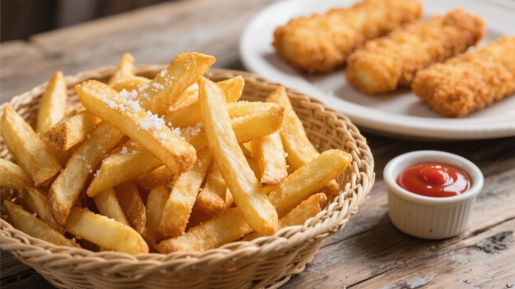 homemade fries enhance pairing