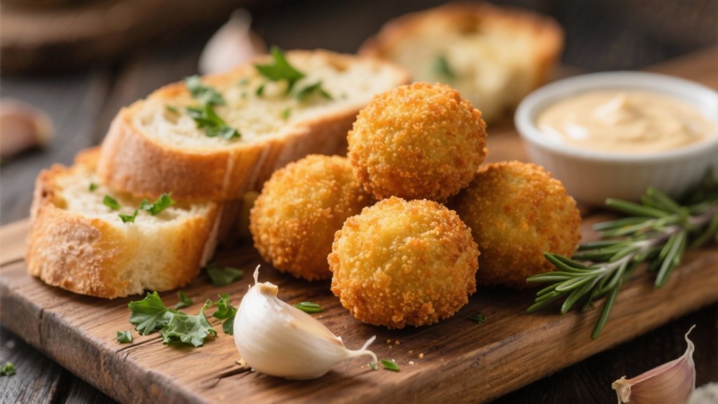 homemade garlic herb delight