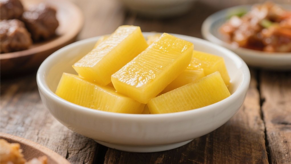 homemade sweet tangy pickles