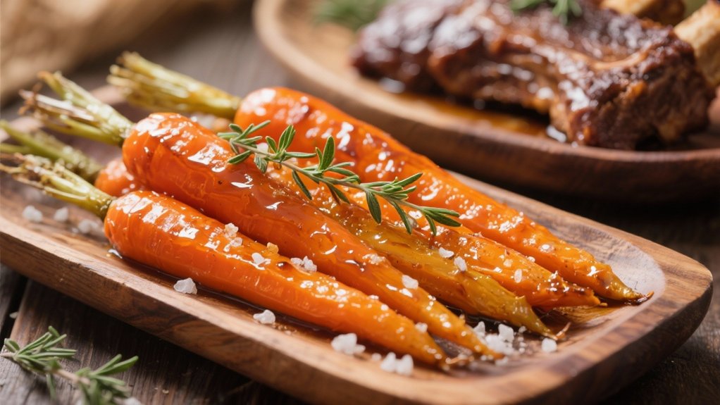 honey caramelized saut ed carrots