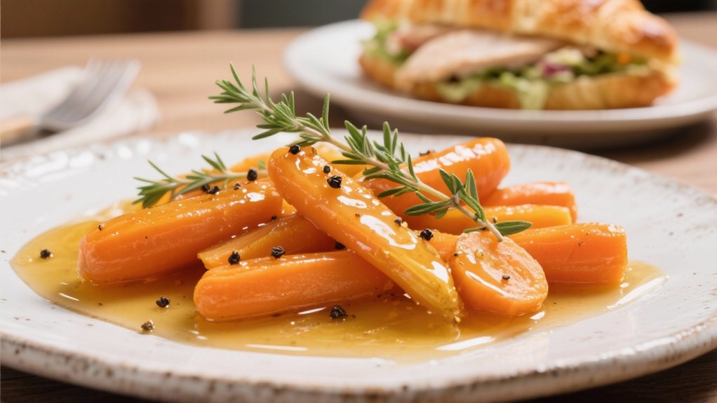 honey glazed carrot delight