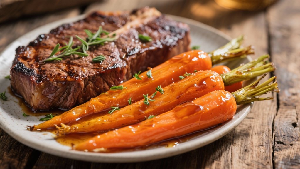 honey glazed carrot delight