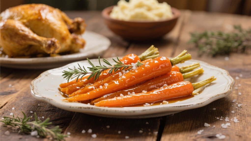 honey glazed carrot delight