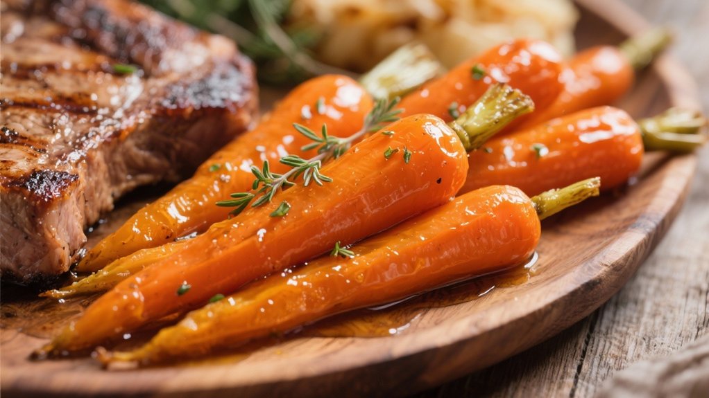 honey glazed carrot delight