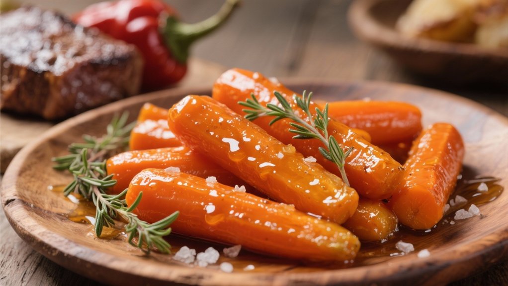 honey glazed carrot perfection