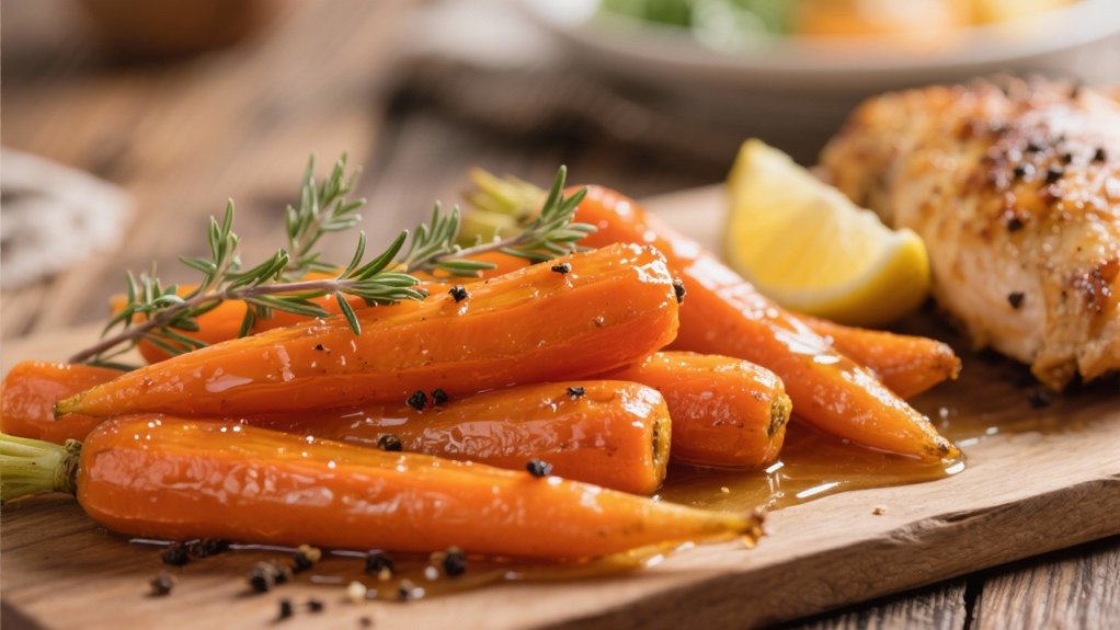 honey glazed carrot perfection