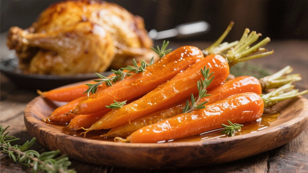 honey glazed carrot perfection