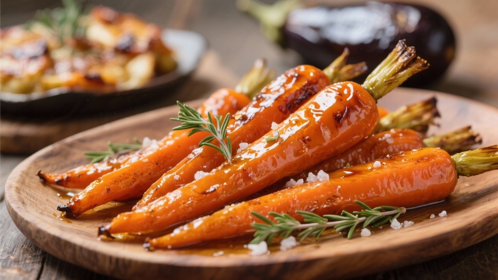 honey glazed carrot perfection