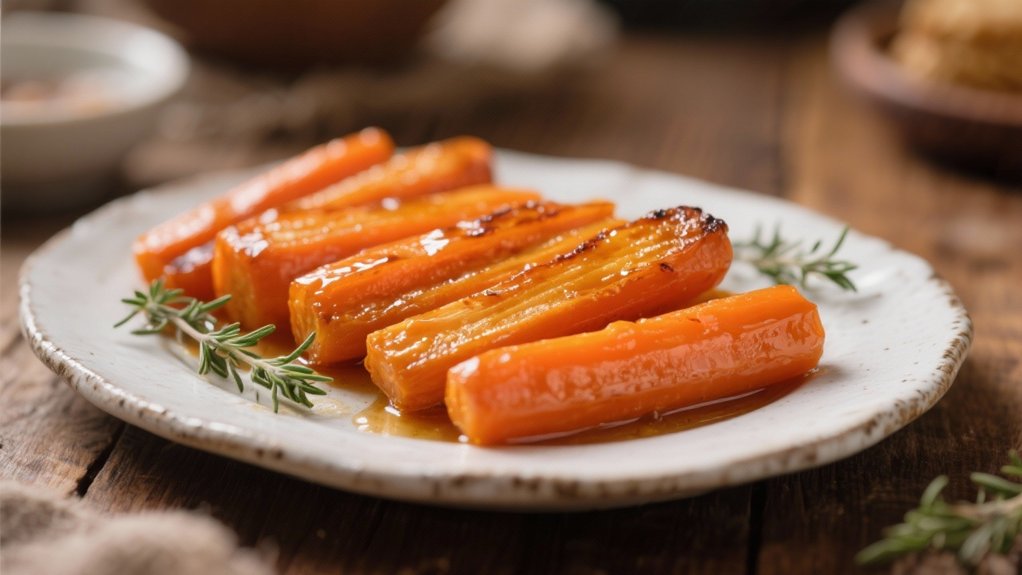 honey glazed carrot perfection