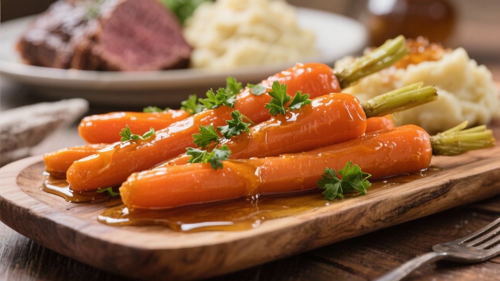 honey glazed carrot perfection