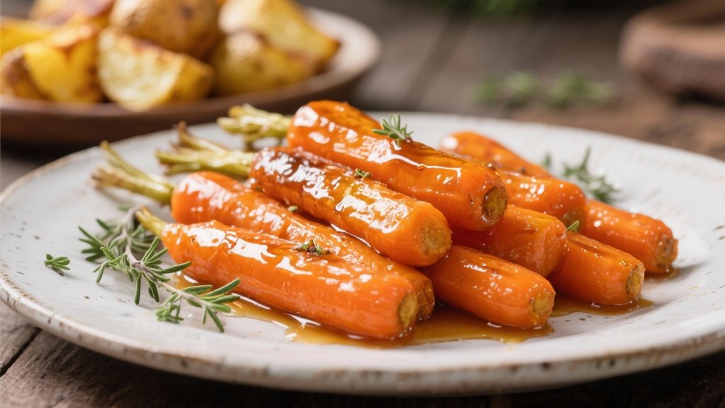 honey glazed carrot perfection