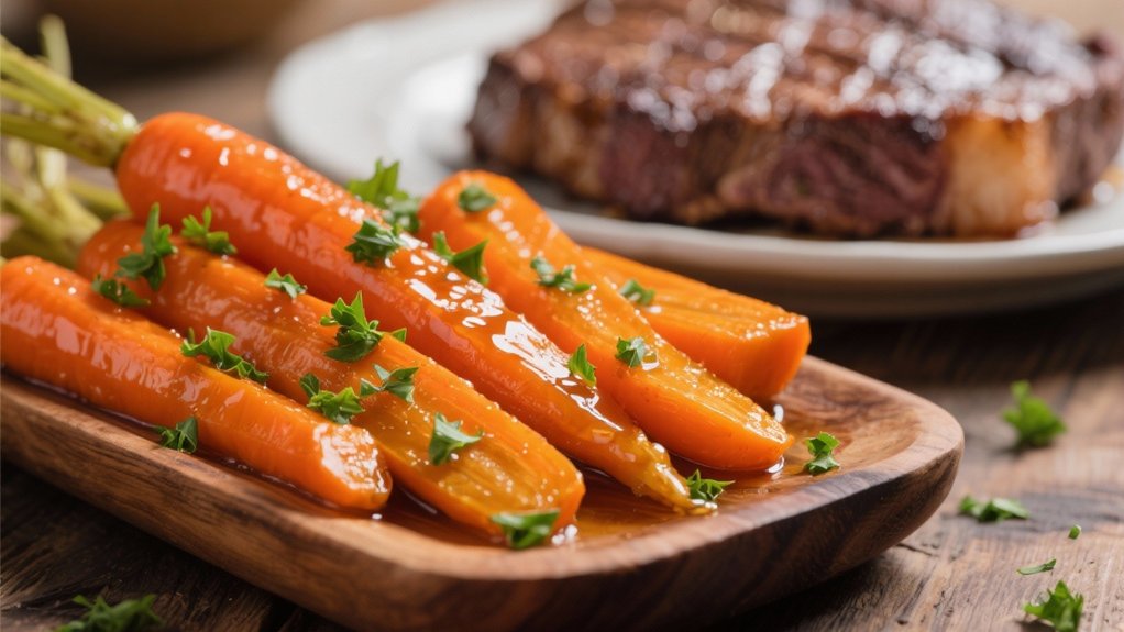 honey glazed carrot perfection