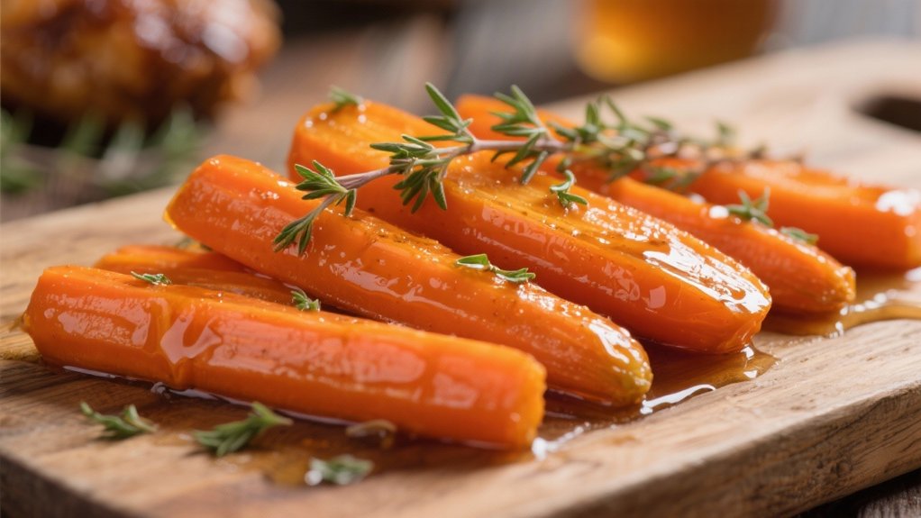 honey glazed carrot perfection