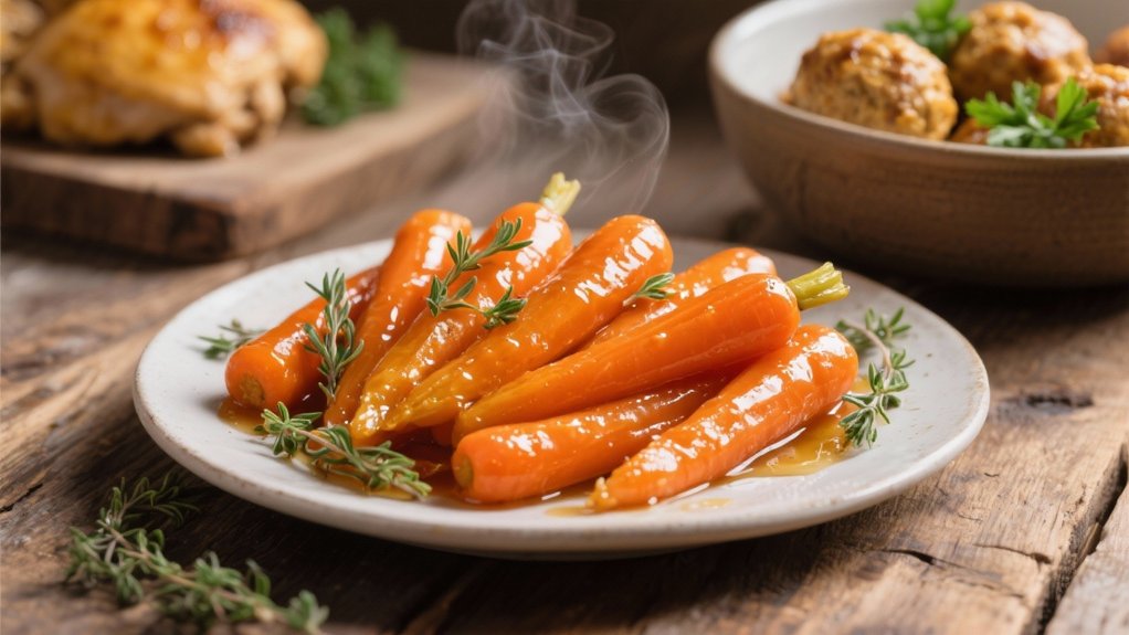 honey glazed carrots delightfully simple