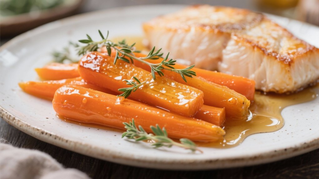 honey glazed carrots side dish