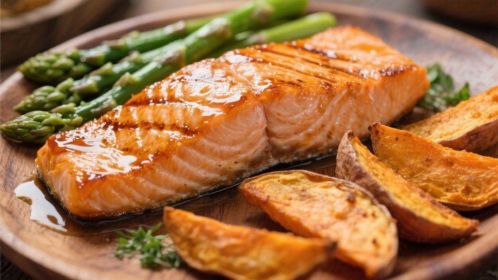 honey glazed salmon recipe