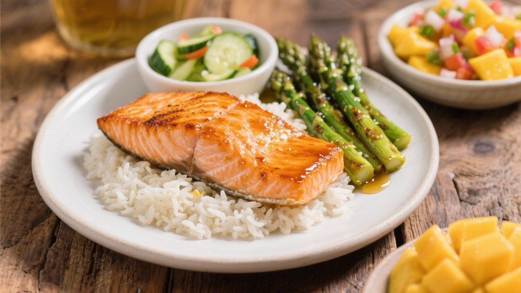 honey glazed salmon recipe