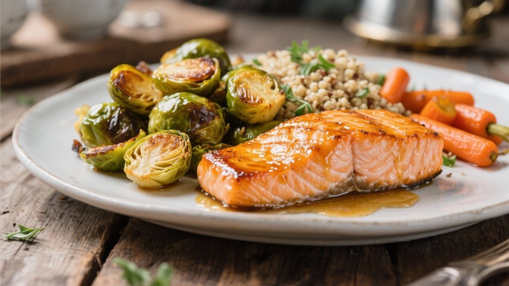 honey glazed salmon recipe
