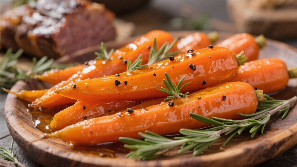 honey glazed saut ed carrots
