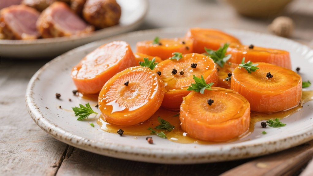 honey glazed saut ed carrots