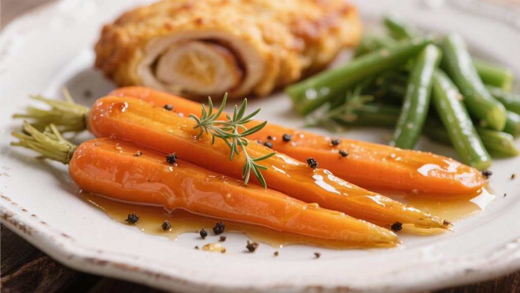 honey glazed saut ed carrots