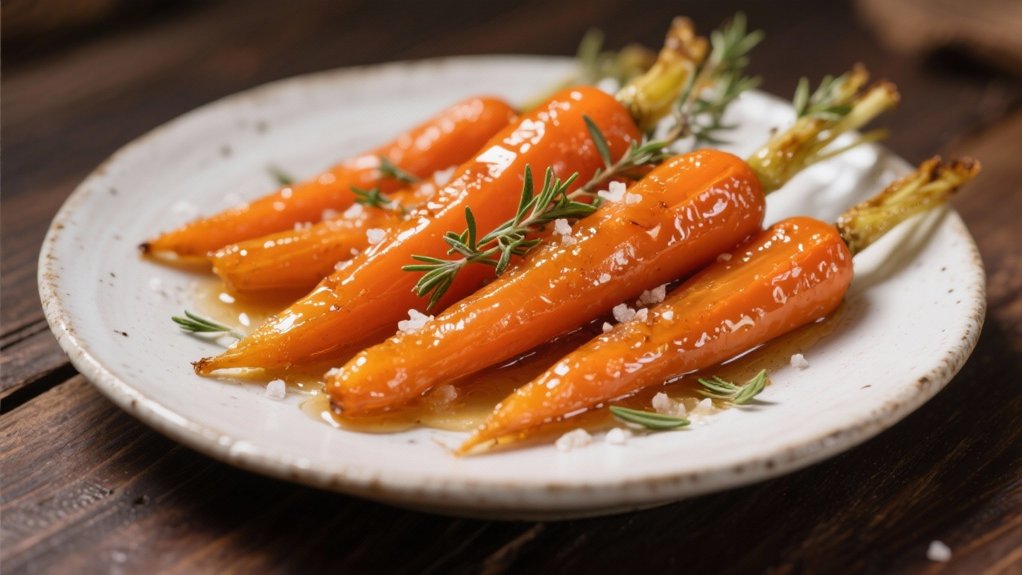 honey glazed vegetable delight