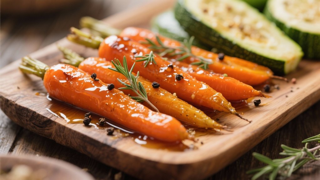 honey infused carrot perfection