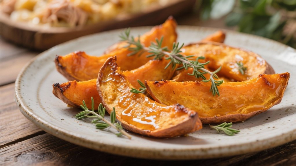 honey roasted sweet potatoes