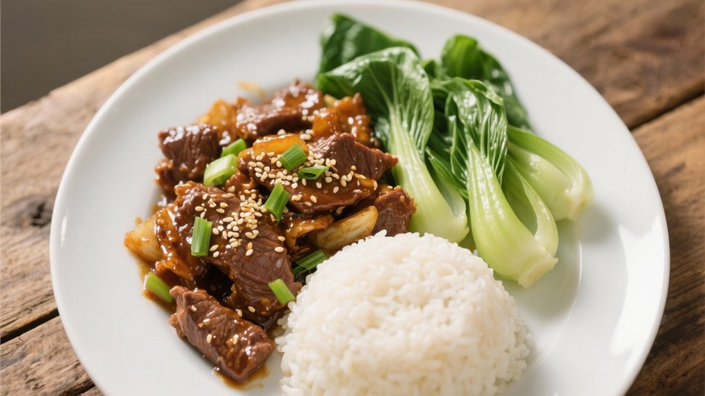honey soy beef stir fry