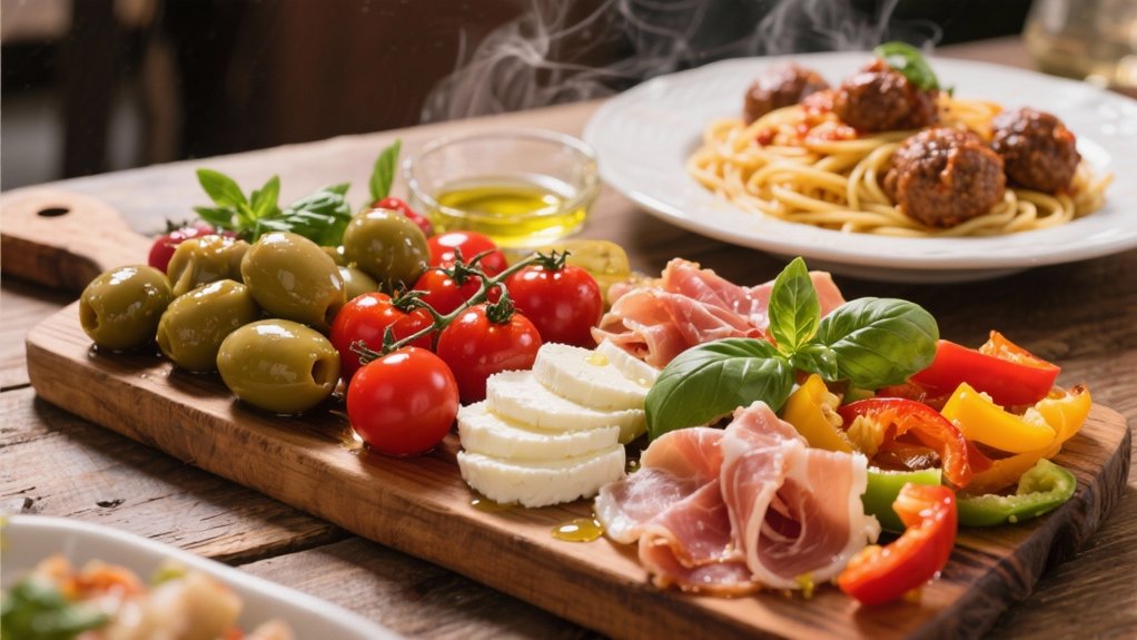 impressive italian antipasto platter