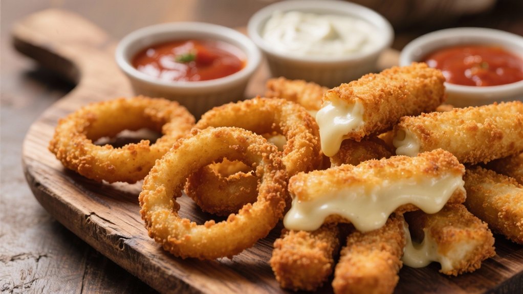 indulgent appetizer spread combination