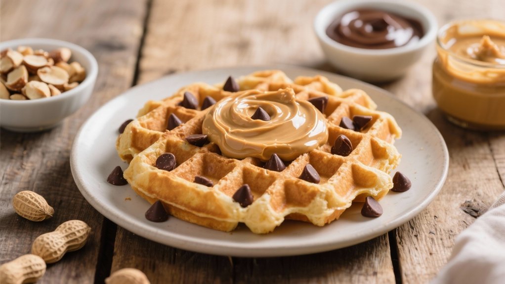 indulgent chocolate peanut butter