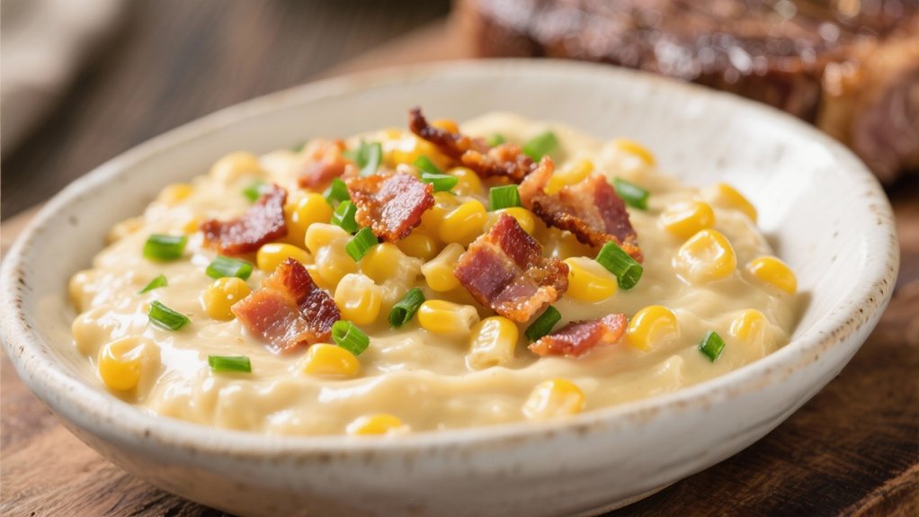 indulgent creamy corn dish