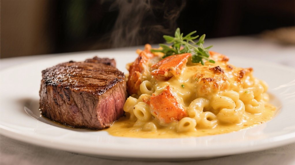 indulgent creamy lobster mac